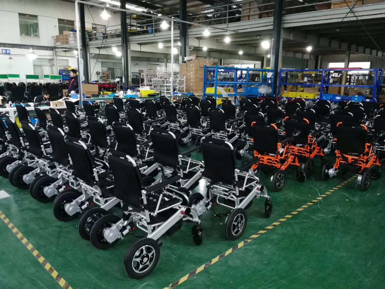 智能折疊電動輪椅